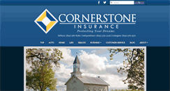 Desktop Screenshot of cornerstoneinsllc.com